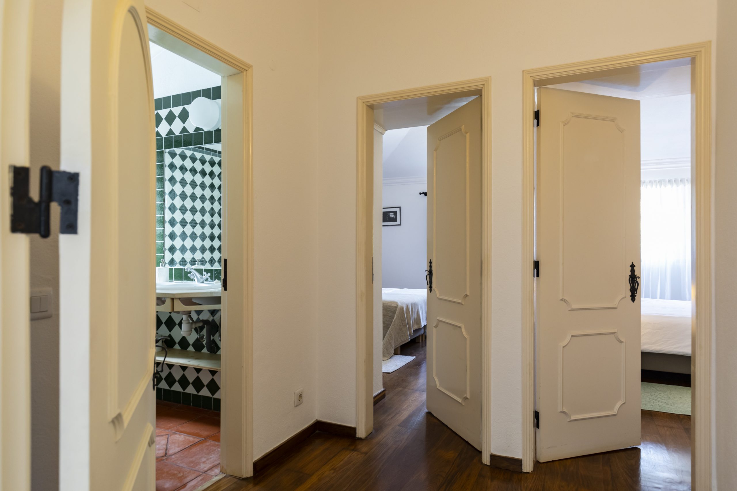 Entrada dos quartos Pena e Mouros